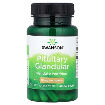 Swanson Vitamins, 垂體腺體，80 毫克，60 粒膠囊