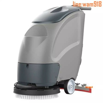 【店長推薦】凱堡工業洗地機商用手推式工廠車間工業用手推拖地吸拖一體掃地機