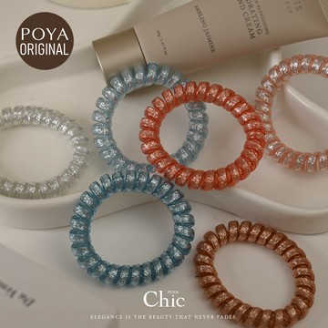 POYA CHIC細閃電話線3入-漸層-多款任選