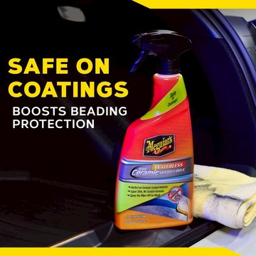 Meguiar's美光 HC隨手淨護理噴霧蠟 G251024 免水洗車 美克拉代理