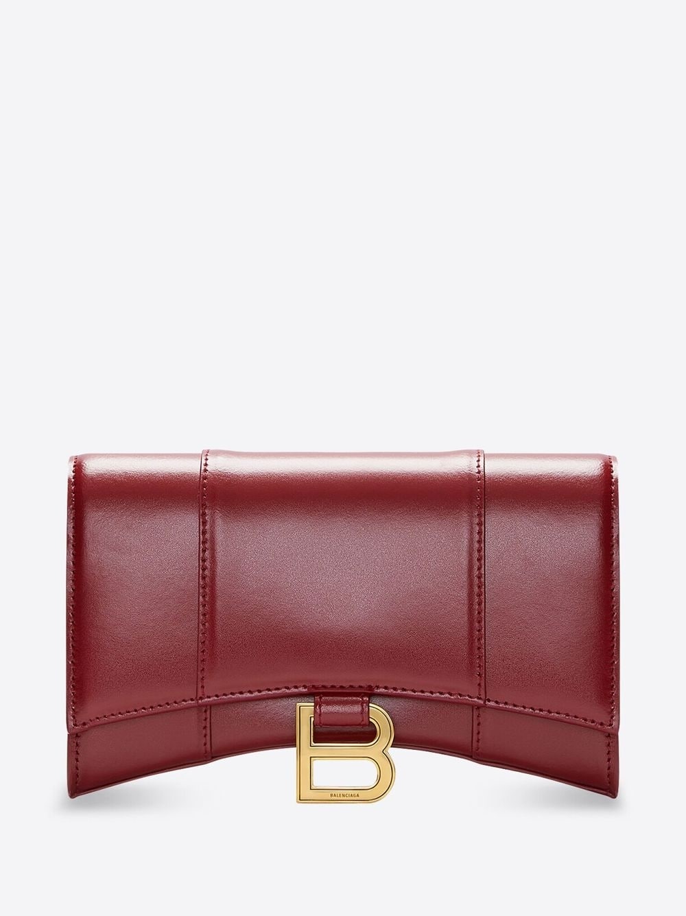 Balenciaga - Valentine's Day 22 Hourglass wallet shoulder bag - women - CALFSKIN - One Size - Red