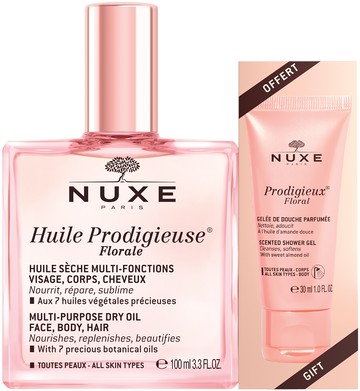 Nuxe Huile Prodigieuse Florale & Prodigieux Floral Shower Gel Duo