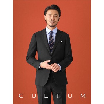CULTUM黑色大碼西服男套裝職業商務正裝結婚休閑上班婚禮西裝外套