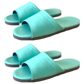 康宏實業 兒童簡約皮拖 台灣製造  19  熊大綠  2雙