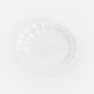 Miyama 深山 玲音 橢圓盤9.5cm 白