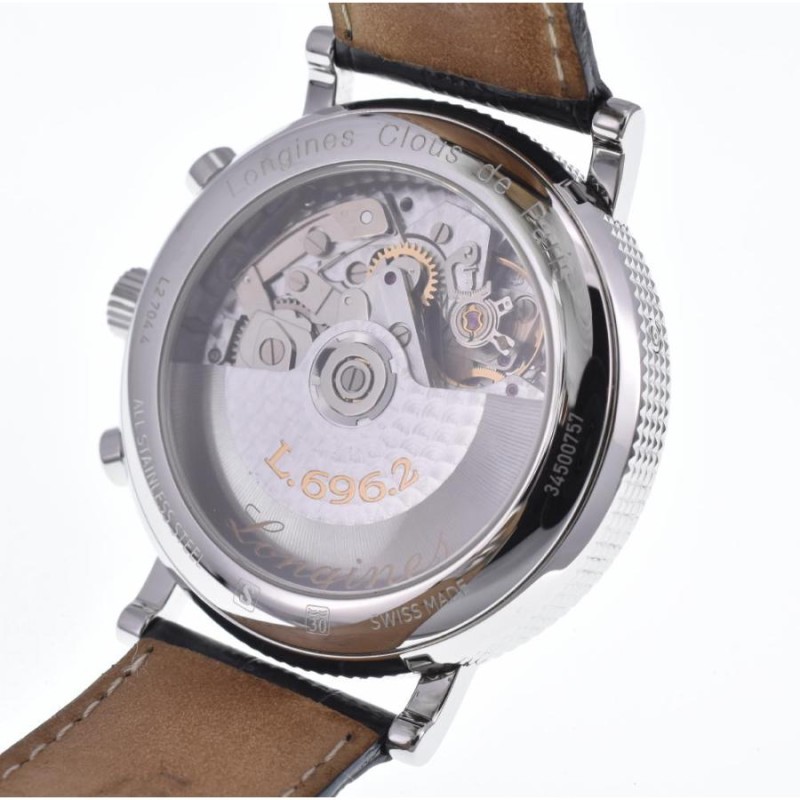 ☆美品【LONGINES】ロンジン ヘリテージ クル ド パリ L2.704.4