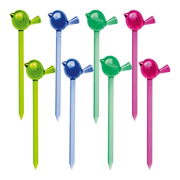 Koziol Pi鳥型短叉 Set 8  SAN塑料製  1組  Pi鳥型短叉8件