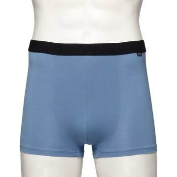 【SOLIS】森之鋅系列M-XXL素面貼身四角男內褲(北極藍)