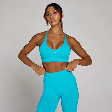 MP Women's Tempo Ultra Seamless Sports Bra - Electric Blue - S