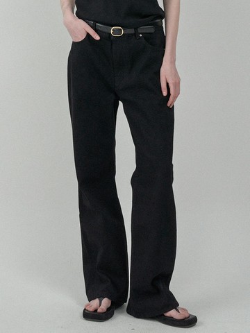 Normal Bootcut Denim [Black]
