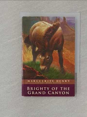【書寶二手書T1／兒童文學_SR7】Brighty of the Grand Canyon_Marguerite Henry