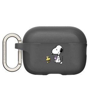 AirPods Pro 2 AirPods Case 黑 - 史努比 Snoopy - 一起喝茶吧！