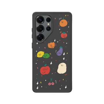 Galaxy S25 Ultra SolidSuit 黑 - 咻咻熊 XiuXiubear - 阿泥與蔬菜好朋友