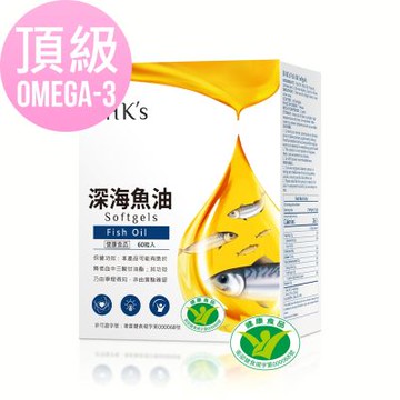 【BHK’s】健字號深海魚油 軟膠囊 (60粒/盒)