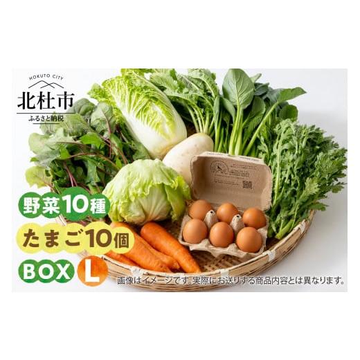 ふるさと納税 山梨県 北杜市 野菜たまごBOX『L』 すべて北杜市産