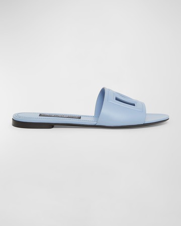 Cutout DG Flat Slide Sandals