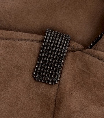 Brunello Cucinelli Monili suede gloves