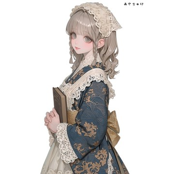 【9 月新品】07-142-0294 人物貼紙 奇幻復古浪漫喫茶