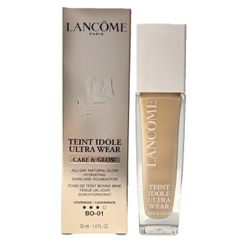 【LANCOME 蘭蔻】零粉感光澤持妝粉底30ml #BO-01 台灣專櫃貨 (效期2027/01)