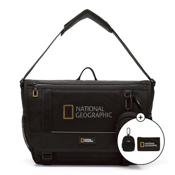 PACHI 郵差包 16吋 - 黑色