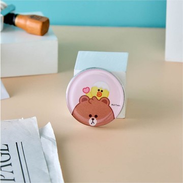 LINE FRIENDS MINI-熊大與莎莉MagSafe氣囊支架
