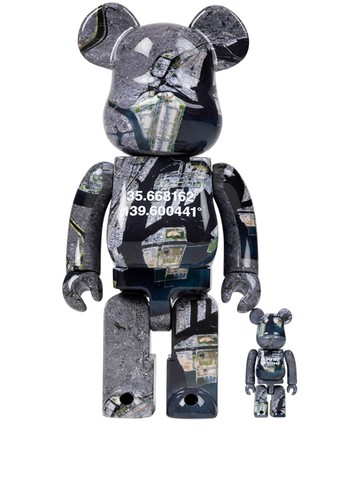 Medicom Toy - Benjamin Grant Tokyo Be@rbrick 100% and 400% figure set - unisex - Plastic - One Size - Multicolour
