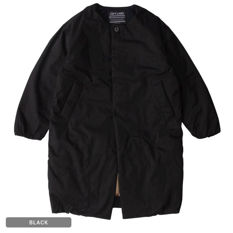 ロフトラボ グラブ ノーカラーダウンコート THE LOFTLABO NO COLLAR DOWN COAT GRAB-2 | LINEブランドカタログ