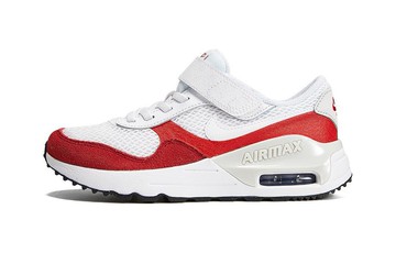 AIR MAX SYSTM PS WHITE UNIVERSITY RED