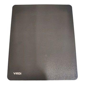 YADI 亞第 高滑順光學滑鼠墊 日本進口PET素材  黑色  1個