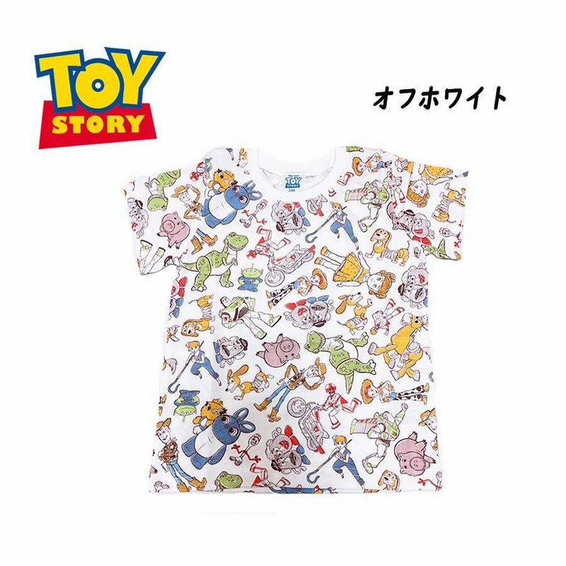 トイ・ストーリー Tシャツ 白 ディズニー ピクサー 公式 トイ・ストーリー Tシャツ 大きいMサイズ 白 ディズニー