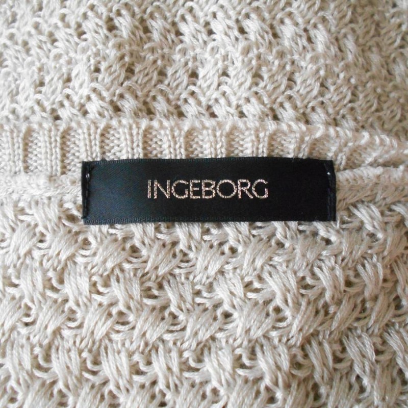 2013年 インゲボルグ INGEBORG レディース 用 切替 ニット ベスト 風 