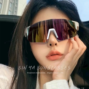 台灣製 運動大框墨鏡 防風鏡 騎行眼鏡 戶外墨鏡 (防滑設計/戶外/防風/慢跑) 抗UV400 偏光運動太陽眼鏡