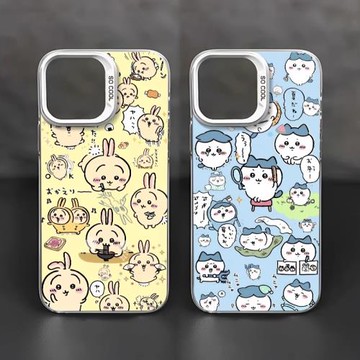 chiikawa適用于VIVOY52S手機殼VIVO鐳射彩銀Y31S吉伊卡哇Y53S/76S烏薩奇Y77e/33S小八Y74S/7S防摔軟T1保護套