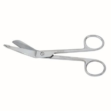 Bandage Scissors Vantage Lister 51/2 Inch Length Office Grade Stainless Steel Finger Ring Handle A 1 Each by Miltex