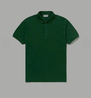 商務經典版型同色Logo Polo 衫(綠色)