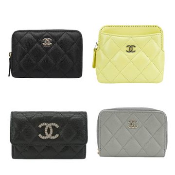 Chanel 香奈兒 熱賣吐司零錢包/卡片夾/零錢包多款任選