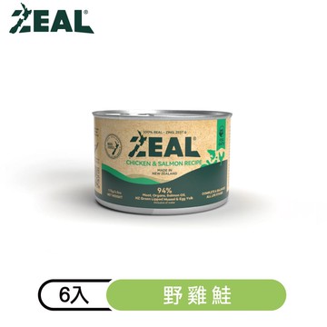 【ZEAL真致】鮮肉無穀貓主食罐｜野雞鮭170gX6入