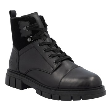RIEKER BLACK CASUAL CLOSED MEN'S BOOTS 黑色男款鞋子