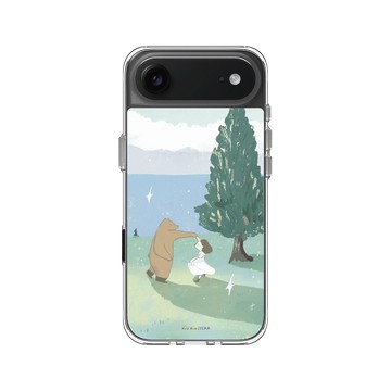 iPhone Air Clear Case（相機按鈕） 透明 - 咻咻熊 XiuXiubear - 跳一支舞吧！