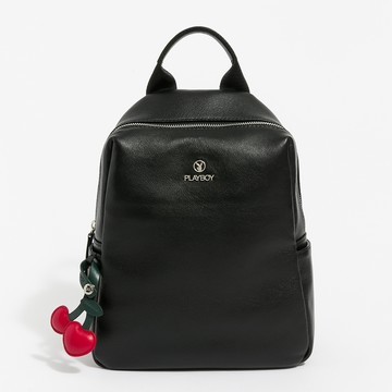 PLAYBOY - 後背包  Midnight Cherry系列 - 黑色/561-0505-09-8
