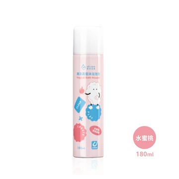 魔法造型沐浴泡泡, 青蘋果/水蜜桃, 180ml