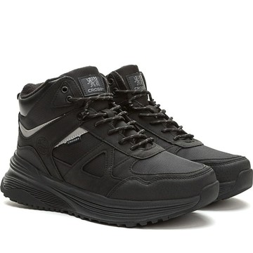 CROSBY BLACK CASUAL CLOSED BOOTIES 黑色男款鞋子