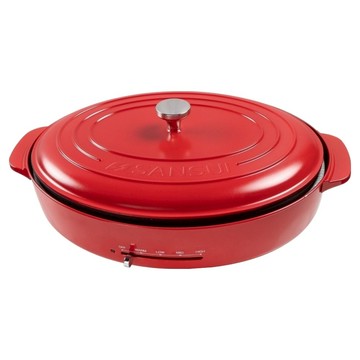 SANSUI 山水 多功能電烤盤 標配組 胭脂紅  SEBW-Q699