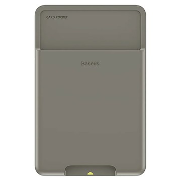 Baseus 倍思 手機背貼矽膠卡套 92mm*60mm  深灰色  1個