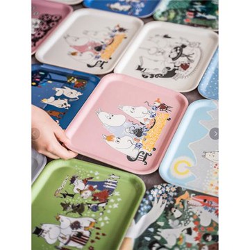 瑞典Optodesign  Moomin姆明樺木托盤 木質防水卡通手工制作