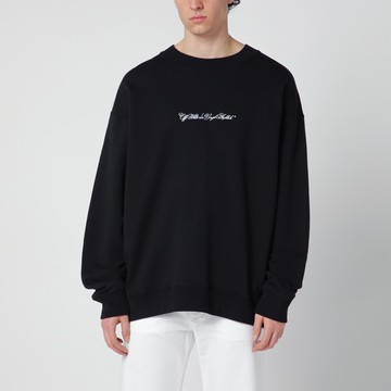 Black Script Arrow Diagonal Skate sweatshirt
