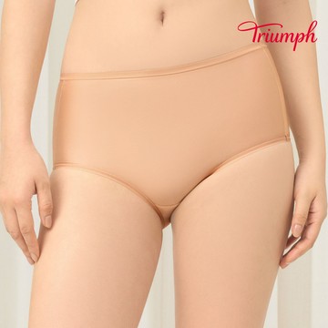 黛安芬-簡約舒適 高腰內褲 M-EEL 自然裸｜74-7057 EP