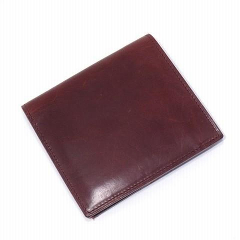 ガンゾGUD２つ折り財布　ワイン GANZO ガンゾ GUD ジーユーディー 純札入れ 二つ折り財布 ワイン