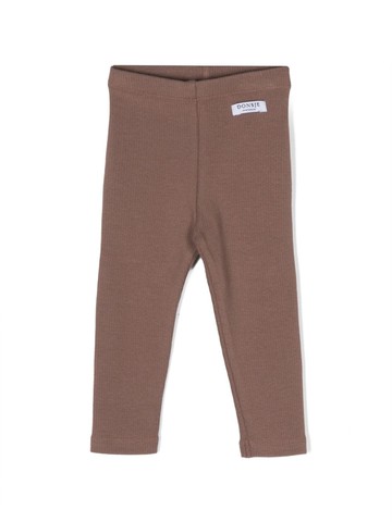 Donsje - Ellie organic cotton leggings - kids - Organic Cotton/Elastane - 6-9 - Brown
