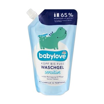 DM 連鎖藥妝店 babylove 寶寶溫和洗髮沐浴露 500ml (DM88928)